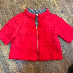 Chico's Vibrant Red women’s Puffer Jacket